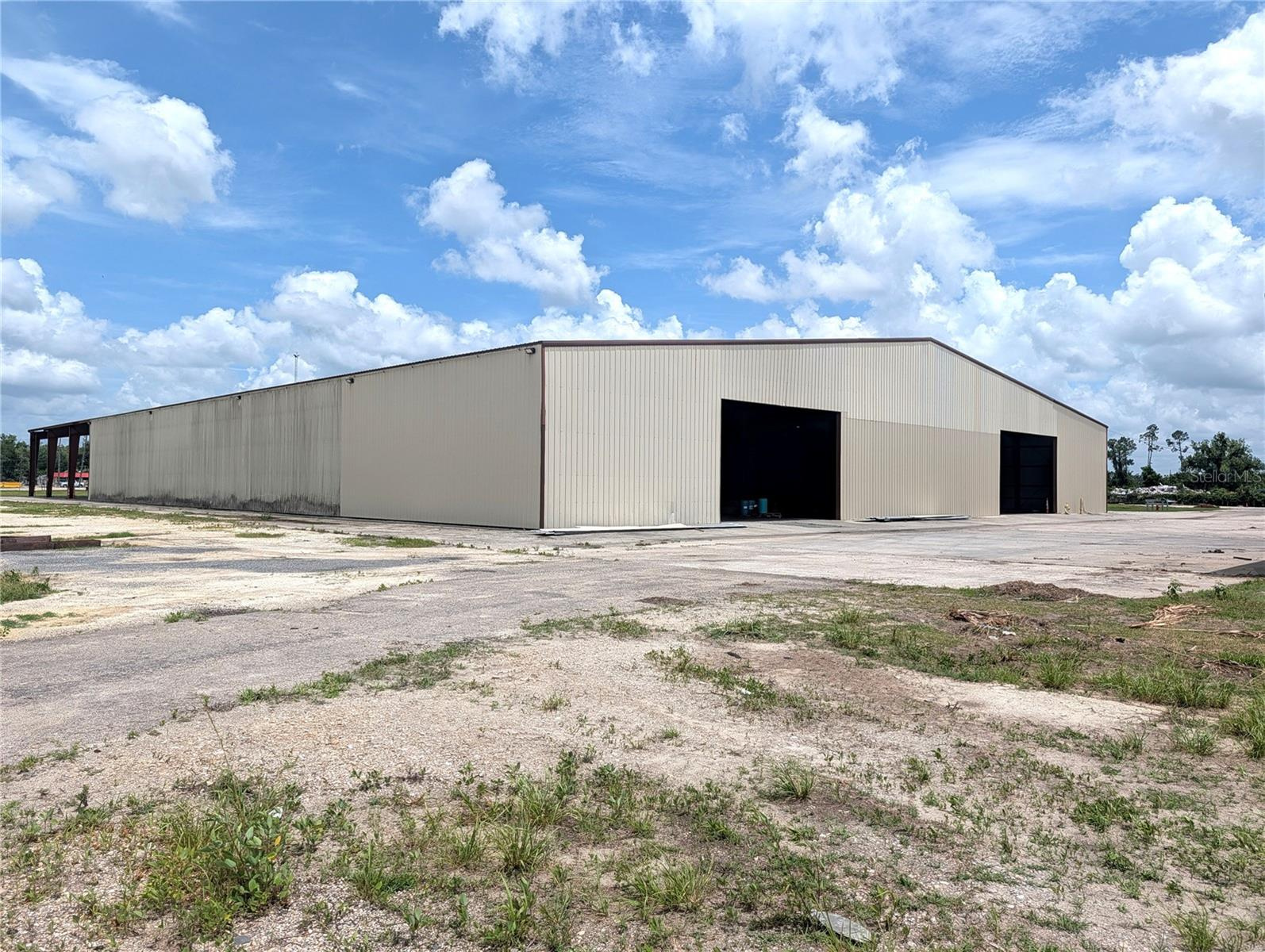 40 Acres Industrial Space with 175,000 sq ft of warehouse space For Sale in Taylor County, FL